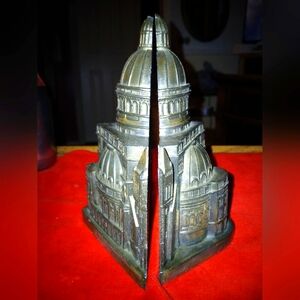 Russell Wood Curtis Mother Church Christian Science Fenway Boston Book Ends.